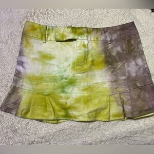 American Eagle Outfitters Pastel Tie-Dye Skirt